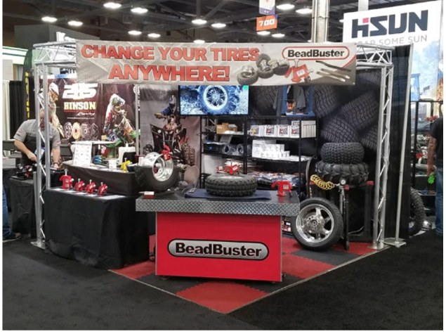 Booth at AIME — 2017