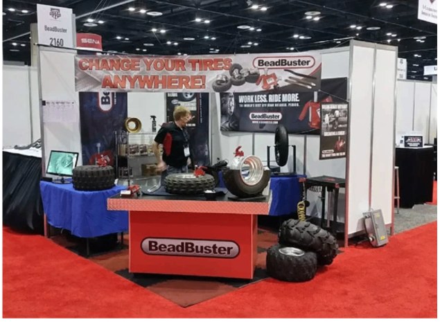 Booth at AIME — 2015