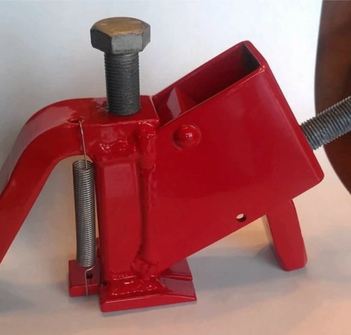 A BeadBuster Prepped for Powder Coating