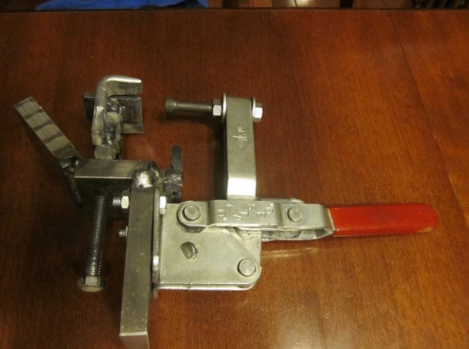 2nd Prototype (Mark II) with a Toggle Clamp
